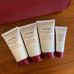 Shiseido Clarifying Cleansing Foam 50ml x3 & Pouch